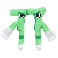 24Cm Steal A Brainrot Green No.77 Plush Toy Cute House Dolls Game Surrounding Green No.77 Toys Soft Toys For Kids Birthday Gifts 24cm green