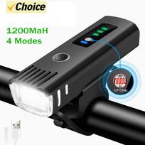 1000Lm Bicycle Led Front Light Led Usb Rechargeable Smart Sensor Rear Light Waterproof Bright Flashlight Safety Cycling Lights gray