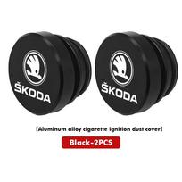 Skoda automobilio peleninės apsauginis dangtelis mygtukui Priedai Fabia 1 2 Octavia a7 RS Superb Rapid Yeti Karoq Vision kybf34