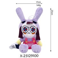 ///New Styles The Amazing Digital Circus Pomni Jax Plush Toy Anime Cute Theater Rabbit Doll Cartoon Clown Christmas Kids Gifts 1pcs gray