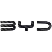 For BYD Dolphin Surf Dolphin Mini Atto 1 2023-2025 Blacked Emblem BYD Rear Letter Exterior Decal Sticker Modification black