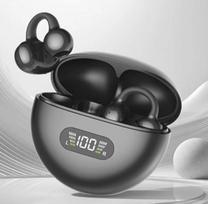 Xiaomi New Q71 TWS Bone Conduction Earphones Bluetooth 5.3 Earbuds Clip on Ear Comfortable Sport Digital Display Headsets juoda