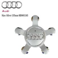 4 VNT. 135 MM Automobilio ratlankio centrinis dangtelis Stebulės dangteliai Ženklelis Audi A3 A4 A5 A6 A7 A8 S4 S6 Q5 Q7 TT B5 B6 8R0601165 4F0601165N Aksesuaras gray