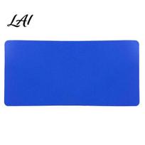 Blueprint Aesthetic Workspace Double-Sided Desk Mat Pad Solid Writing Multifunctional Washable Color Creative Work Surface Protector Sketching A blue