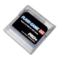 new upgrade Flash Gear Game Cartridge for Sega Game Gear GG Console  Reject errors and crashes NEW GG TF black