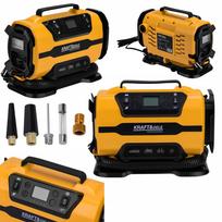 Automobilinis kompresorius tinklo LCD 12V 230V 140W 150 Psi 35L/Min Kraft&Dele