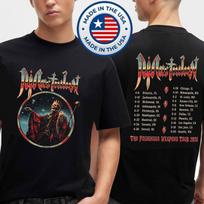 Mastodon 2026 The Poisonous Tour Dates Skeleton Double Sided Unisex T-Shirt XL brown