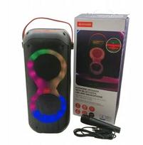 Hykker Wireless Karaoke Speaker With Rgb Led Microphone