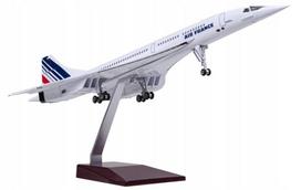 Air France Concorde Airplane Model Collector' Replica 47Cm 1:125 S