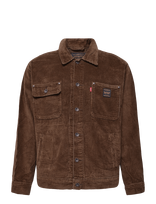 Levi's® - Sunrise Trucker Desert Palm Co - Džinsinis švarkas be pamušalo - Ruda