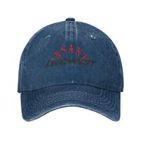 kpop Lngshot Sun Baseball Cap  Streetwear Couple Women Washed Trucker Hat Hot Sale Design Running Hippie Baseball Caps Gift Idea One Size tamsiai mėlyna spalva