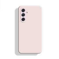 For Samsung Galaxy S26 S 26 Ultra Plus S26Plus + S25 FE S25FE Case Original Liquid Silicone Soft Shockproof Back Cover Carcase For Galaxy S25FE rožinė