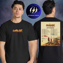 Gorillaz The Mountain Us Canada Tour 2026 City Date T-Shirt L gray