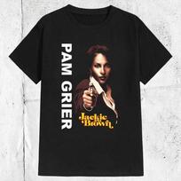 80s Pam Grier Jackie Brown Movie Unisex T‑Shirt S white