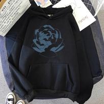 Arcane Ekko And Jinx Hoodie Fashion Women Harajuku Aesthetic Anime Vi Hoodies Unisex Cartoon Casual Vintage Pullover Sweatshirts M black