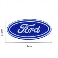 Siuvinėjamos aplikacijos Punk Rock drabužių ženkleliai Lipdukai Kuprinės lipdukai Ford Mustang Shelby Fiesta Edge Mondeo Kuga F150 Hot melt adhesive black