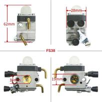 Carburetor For Stihl HS72 74 76 75 80 85 FS72 74 76 75 80R FC75 HL75 HT70 HT75 KM85 String Trimmer Brush Cutter Accessories FS45