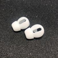 Silikoniniai ausinių dangteliai, skirti AirPods 1/2 belaidėms Bluetooth ausinėms, 2 poros ausinių pagalvėlių, ausų antgalių, skirtų iPhone ausinėms, patvarus ausinių dangtelis 1pairs 2pcs balta