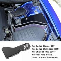 TESIN for Dodge Charger 2011 Up Car Engine Hood Coolant Lid Engine Wire Dustproof Engine Hood Lock Decoration Protection Cover