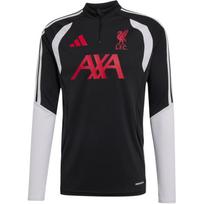 Adidas Liverpool FC 26/27 Training Top Slim Fit Stand Collar Half Zip Long Sleeve Football Shirt Men tops KB5774 XL white