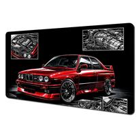 Car Gaming Mats Cool Sports Car Pattern Large Mouse Pad Desk Mat Nonslip Tapis De Souris Pc Accessories Computer Mousepad 800x300x2mm