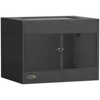 Reptile Terrarium High Strength For Gecko 60 X 45 X 45 Cm Black