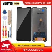 Original LCD Display For DOOGEE V40 Pro V Max Pro V Max Plus Touch Screen Digitizer Assembly Replacement Free Tools