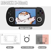 ANBERNIC RG40XX H 4inch IPS Screen Handheld Game Console Joystick RGB Lighting Linux System  WiFi Supports PSP Game Holiday Gift juoda
