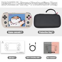 ANBERNIC RG40XX H 4inch IPS Screen Handheld Game Console Joystick RGB Lighting Linux System  WiFi Supports PSP Game Holiday Gift
