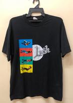 Vintage 90s Lush Split T-Shirt, Made in USA 120 white