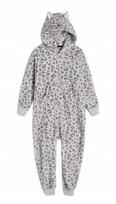 Onesie Panther Cat Pajamas For Children 98/104 white