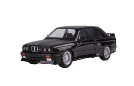 Bmw M3 E30 Metal Model 1:24 Die Cast Lights Sound Opening Black