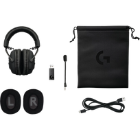 Bevielės žaidimo ausinės Logitech G  Pro x LightSpeed