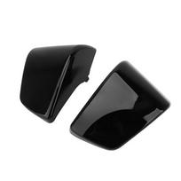 Motociklo akumuliatoriaus šoninių aptakų dangtelis apsauga Honda Shadow ACE VT400 VT750 VT 400 750 1997-2003 Chromo blizgus juodas black