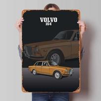 Volvo Metalinis Ženklas Automobilių Plakatas Vintažiniai Namų Dekoro Elementai Retro Skardos Ženklas Plokštelė Garažo Sienos Meno Dekoras Kavos Baro Kambarys 15.7x11.8In(40x30cm)
