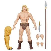 Hasbro Marvel Legends Series Kai-Zar Comics Collectible 6-inch (15cm) Action Figure with Build-A-Figure Parts, F9075, Authentic beige