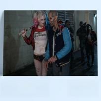 Sienos dekoracija Harley Quinn skardos ženklas, 30x20cm plakatas