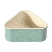Nonstick Loaf Pan Triangular Bread Baking Mold for Oven Chocolates Jellies Meatloaf Brownies Pound Cake Mold šviesiai žalios spalvos