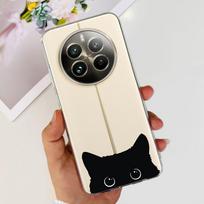 For Realme 12 Pro Plus Case RMX3840 Stylish Painted Cover Clear Silicone Phone Case For Realme 12 Plus Realme12 Pro + Soft Shell Realme 12 Pro Plus gray