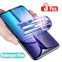 3Pcs HD Hydrogel Film for Motorola Moto G55 G45 G35 Edge 40 Pro E14  G G85 GPower E22 Soft Screen Protector For Moto G35&Hydrogel Film