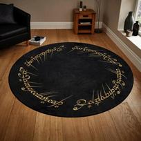 3D Žvaigždžių Vartų Spausdinimo Apvalus Kilimas Svetainei Miegamajam Flanelinis Neslystantis Kilimas, Vaikų Kambariui Jogos Kambariui Dekoratyvinis Kilimėlis Diameter 60cm brown