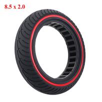 8.5 Inch 8.5x2.0 8 1/2*2 Electric Scooter Tyre 50/75-6.1 Solid Tire For Xiao*Mi M365 Rubber Tyre 8.5'' Wheel 8.5*2 8.5x2 Parts black