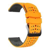 Watch Strap For COROS APEX 4 42mm/PACE 3 Silicone Waterproof Band For COROS APEX 2 Pro/APEX 46mm Wristband 22mm Bracelet Correa 1PCS 22MM orange