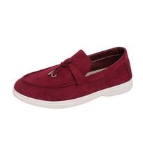 K Doudou shoes men's and women's new season breathable one-pedal lazy foot casual shoes 41 violetinė