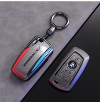 Automobilio rakto dangtelis dėklas Sportinio stiliaus raktų pakabukas Korpusas Maišelis BMW M performance F30 F20 F10 F18 F22 F01 X3 X4 F06 F02 M3 M5 G20 G30 gray
