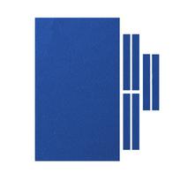 7/8/9 pėdų biliardo staltiesė baseino stalo veltinio keitimo kilimėlis Profesionalūs biliardo baseino stalo audinio priedai 9ft (2.8X1.45M) mėlyna