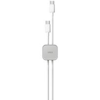 Uniq Pod Self-adhesive Cable Organizer Set of 8 Gray/Chalk Gray