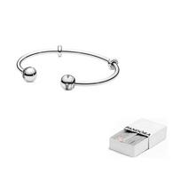 Pandora 925 prabos sidabrinės apyrankės moteriškos 598615C01 16-Original Box And Original Bag white