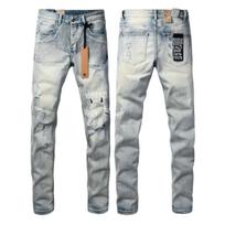 ZYLLO Skalbtos Slim Fit Siauros Džinsinės Kelnės Su Plyšiais Elastingos Džinsinės Laisvalaikio Kelnės Streetwear Kelnės 29 gray