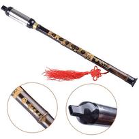 Kinų etninis instrumentas Bambukinis Bawu vamzdelis BaWu fleita G/F tonas red